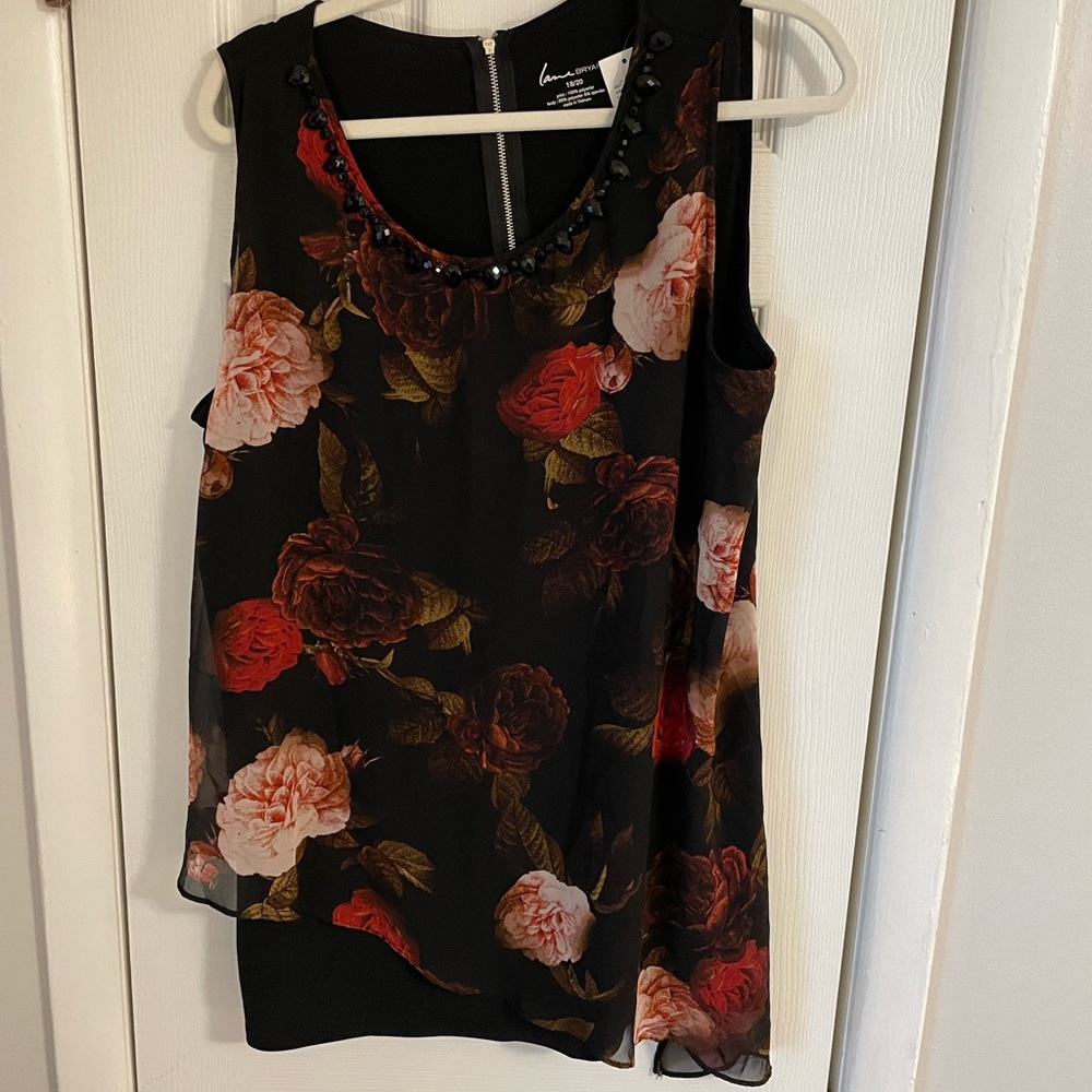 NWT Lane Bryant Floral Tank